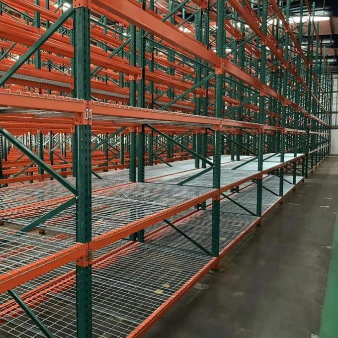 Space Saving Selective Teardrop Pallet Rack , Warehouse Teardrop ...