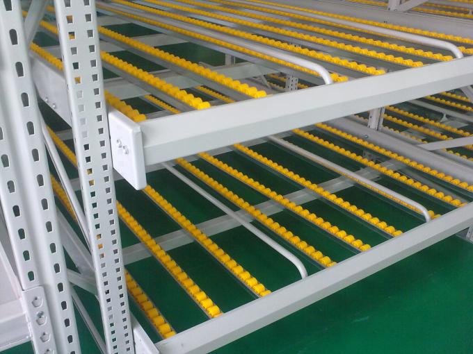 Beer Racking Line Galvanized Carton Flow Rack for High Storage Efficiency