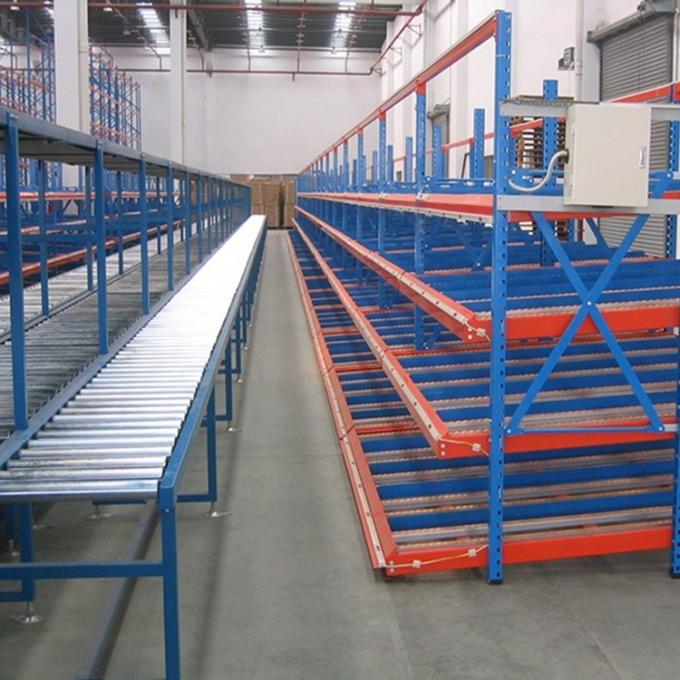 Auto Spare Parts Storage Carton Flow Rack Hardware Storage Shelving 2 ...